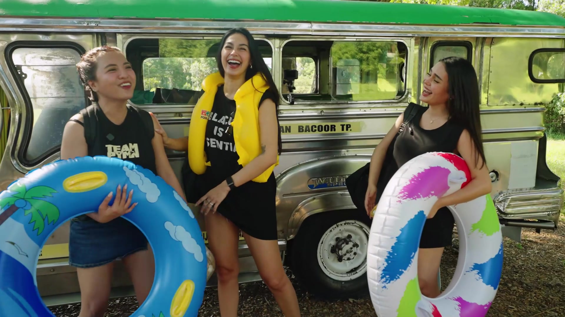 Squad Intro With Float Tubes 💙 by Sajan Khan