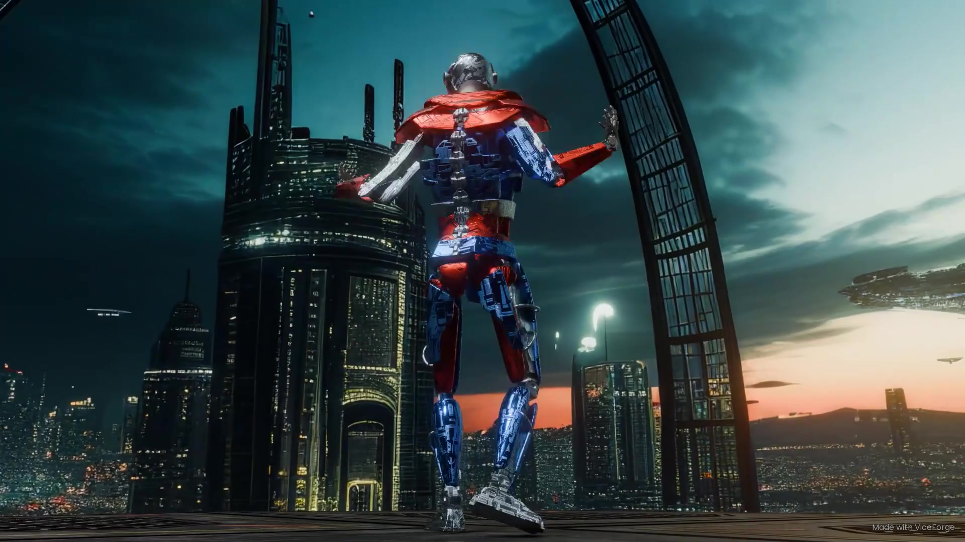 GODLIKE Mid-Air Power Stance 🤖🔥 by E2E Journey User