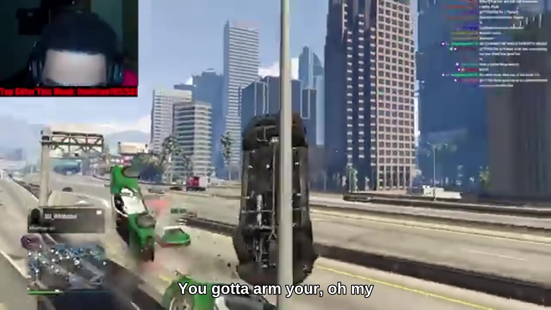 GREEN CAR LAUNCHES OFF RAMP 🔥 by E2E Hook