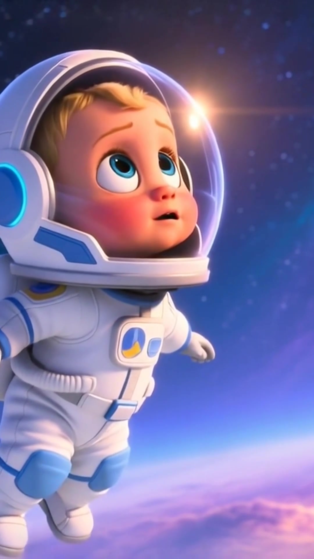Baby's First Space Walk 😂🚀 by Mike Knight